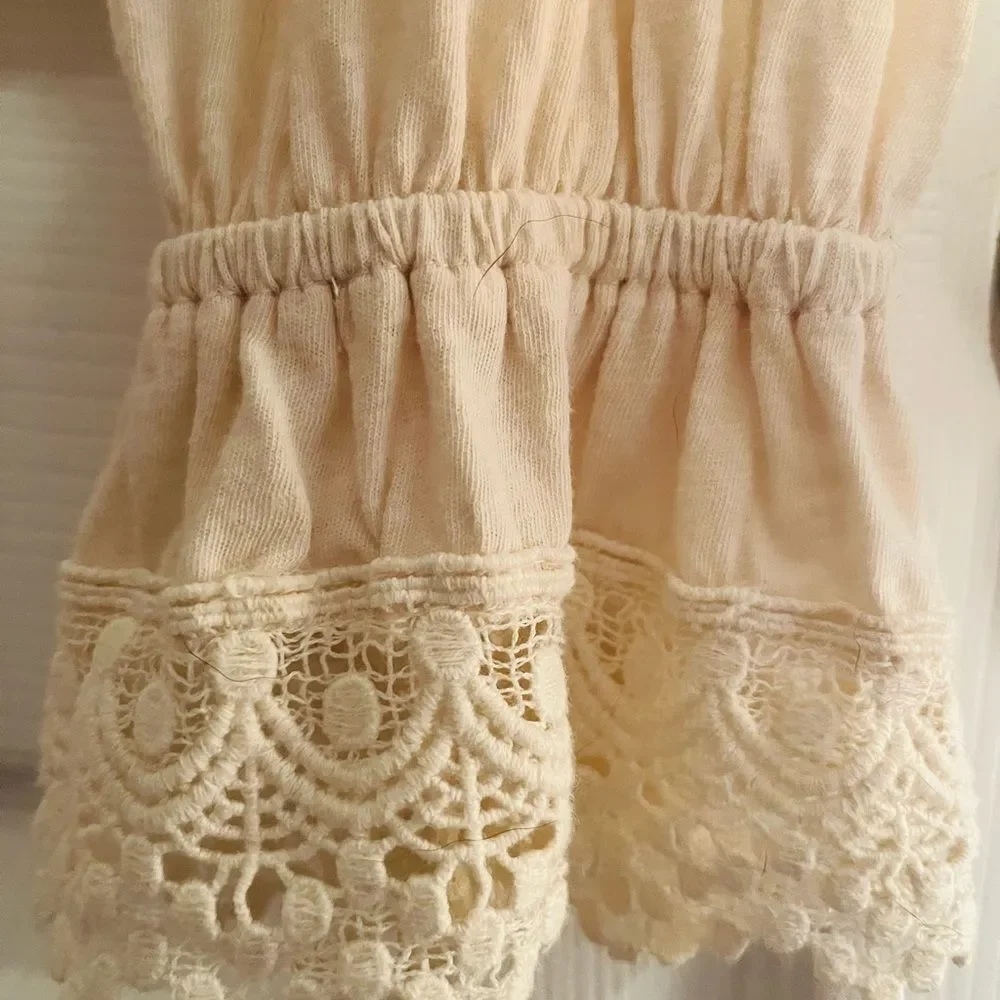 Anthropologie Embellished Sleeve Blouse NWOT